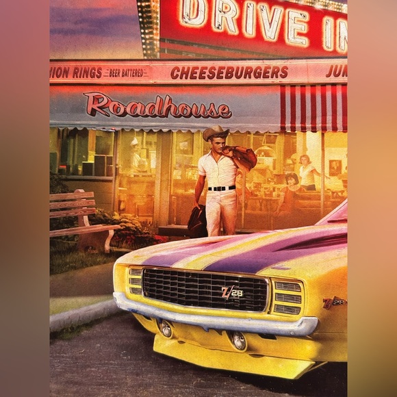 Daytona Yellow Z/28 1969 Camaro Puzzle Box - Yellow Muscle Car - 1000 pieces - Picture 7 of 7